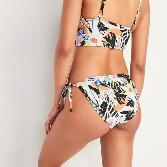 Old Navy Printed String-Bikini Swim Bottoms for Women New - Picture 4 of 4